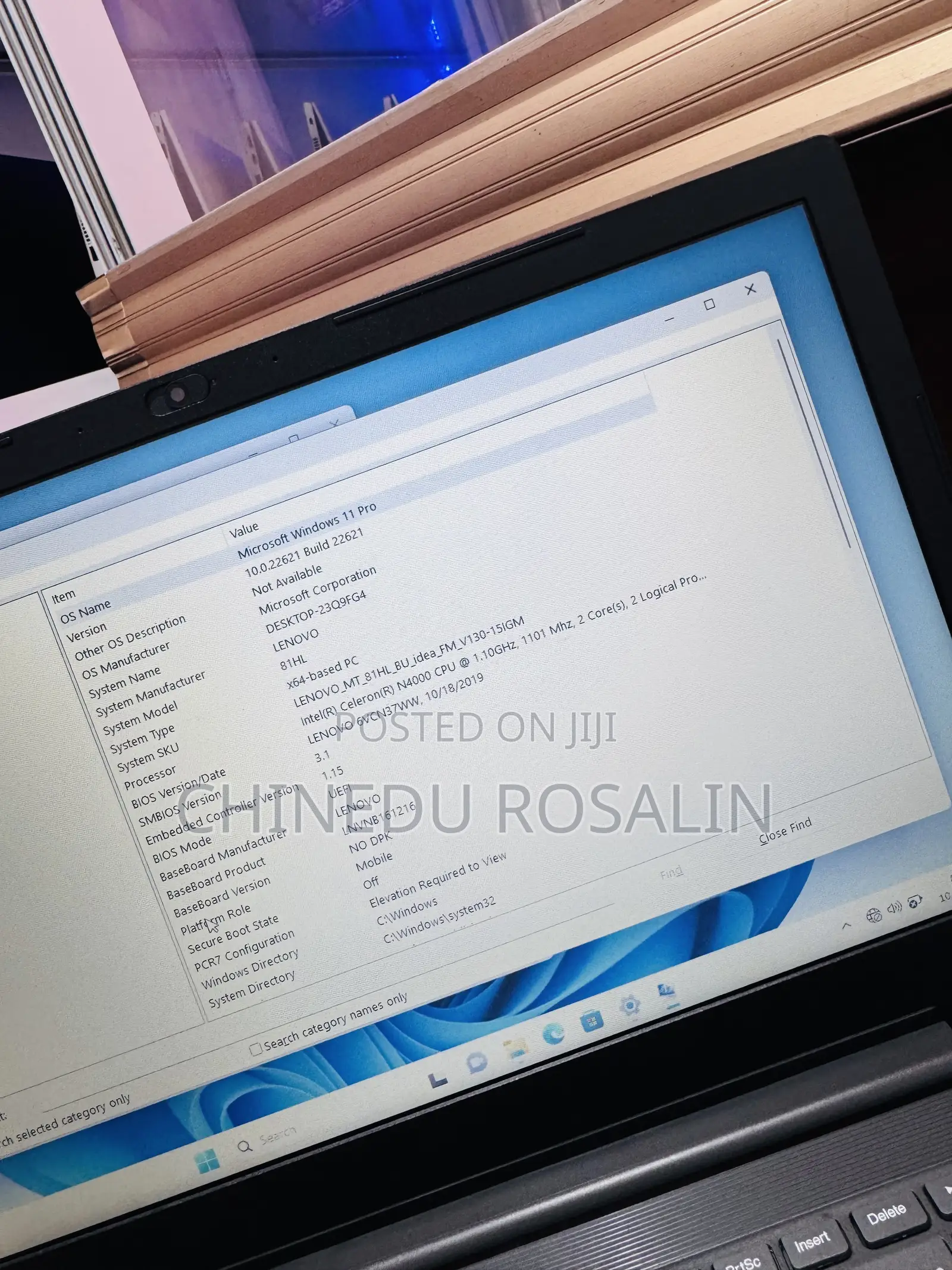 Laptop Lenovo IdeaPad 130 8GB Intel Celeron SSD 128GB