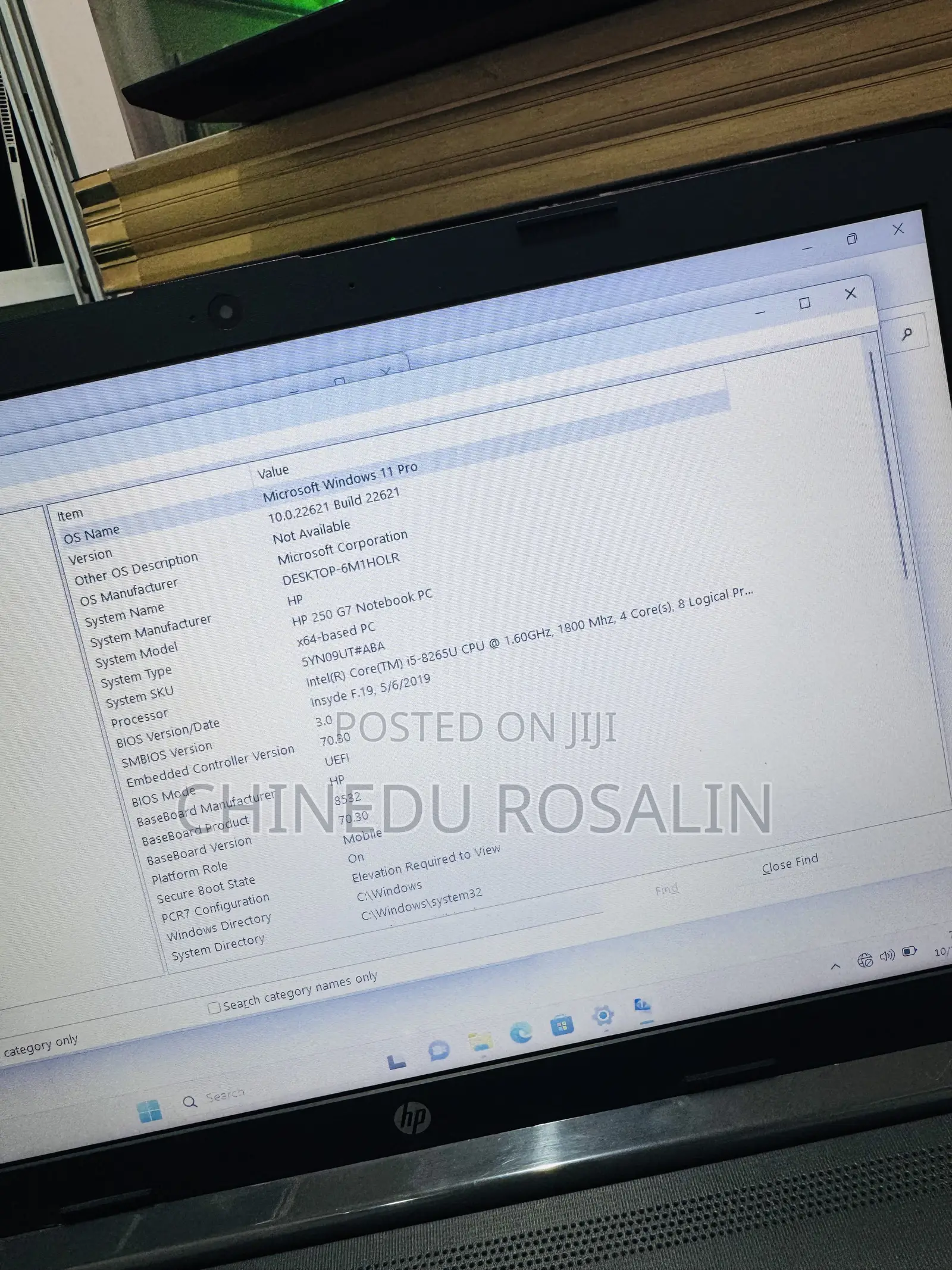 Laptop HP 15 8GB Intel Core i5 SSD 256GB