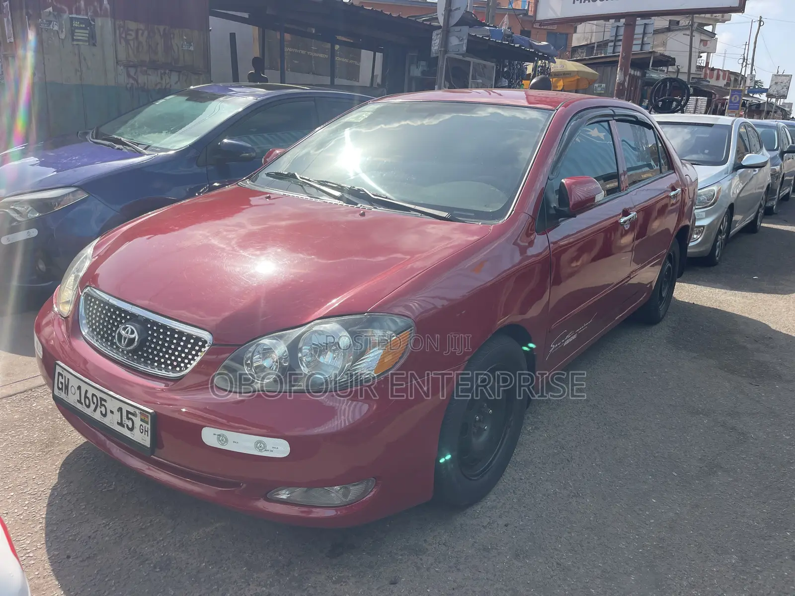 Toyota Corolla LE 2007 Red