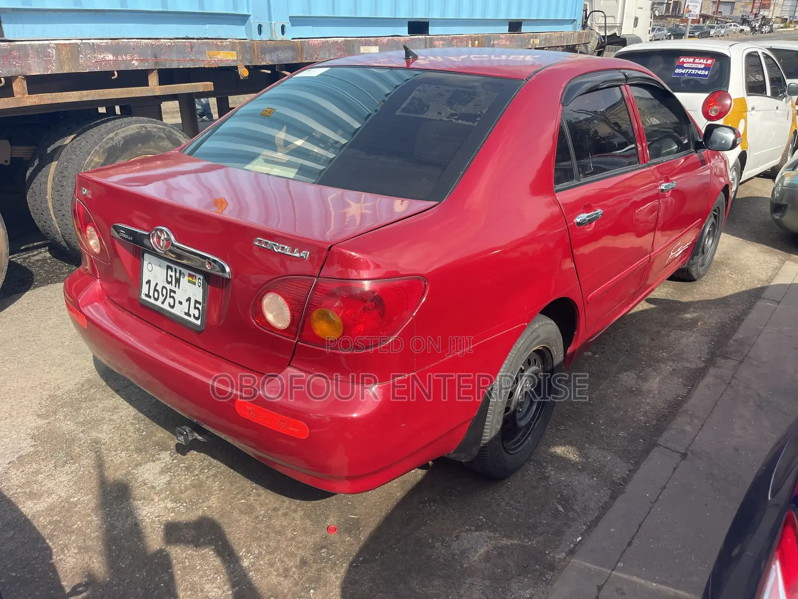 Toyota Corolla LE 2007 Red