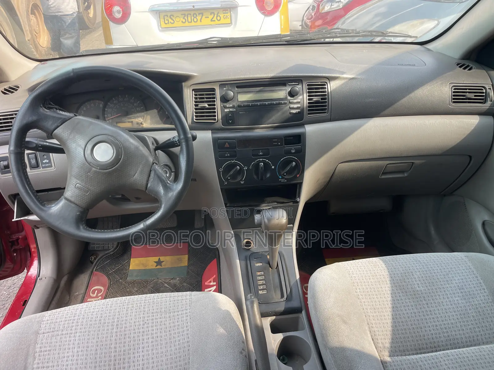 Toyota Corolla LE 2007 Red