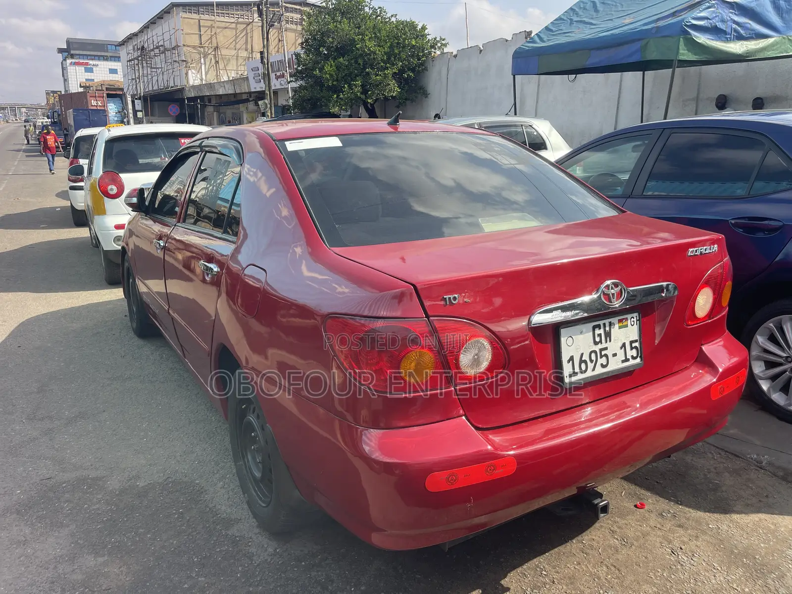 Toyota Corolla LE 2007 Red