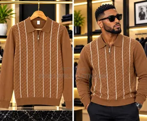 Quality Quarter Zip Knitted Sweat Shirts in All Sizes and Colours