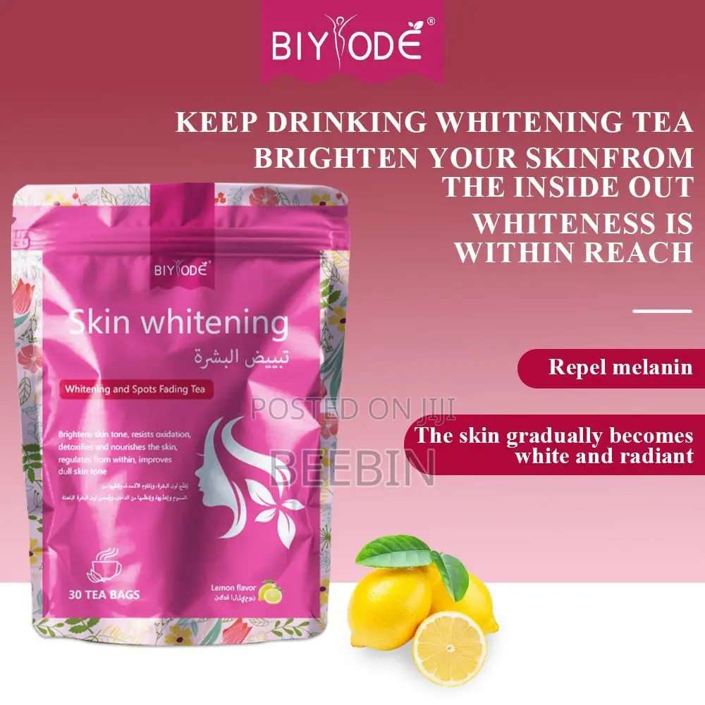Biyode Herbal Skin Brightening Tea - 30 Tea Bags for Radiant Glow