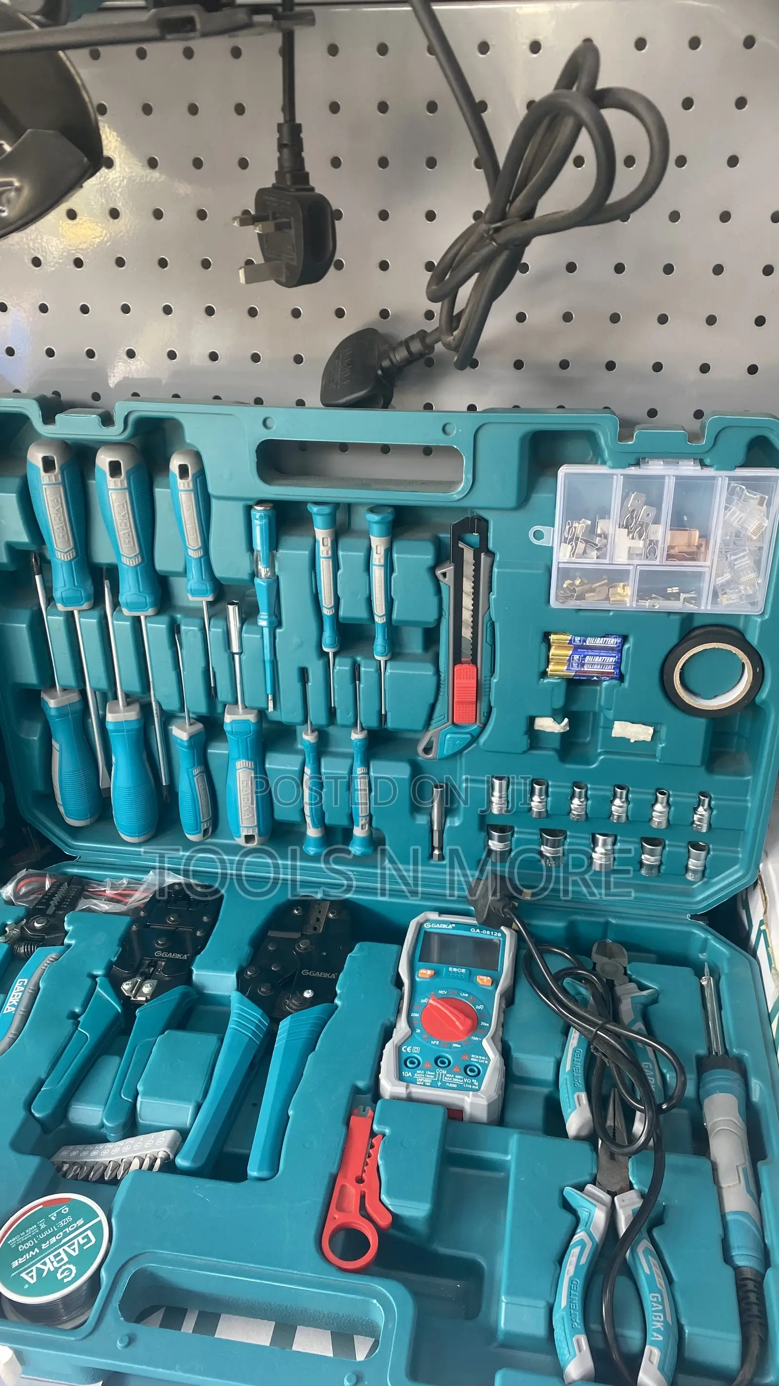 GABKA 91pcs Telecommunications Tools Set
