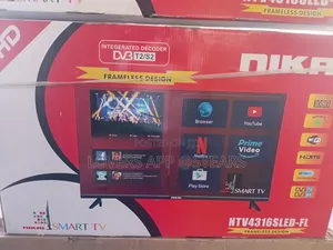 Nikai 43-Inch Smart TV – Full HD Frameless Design