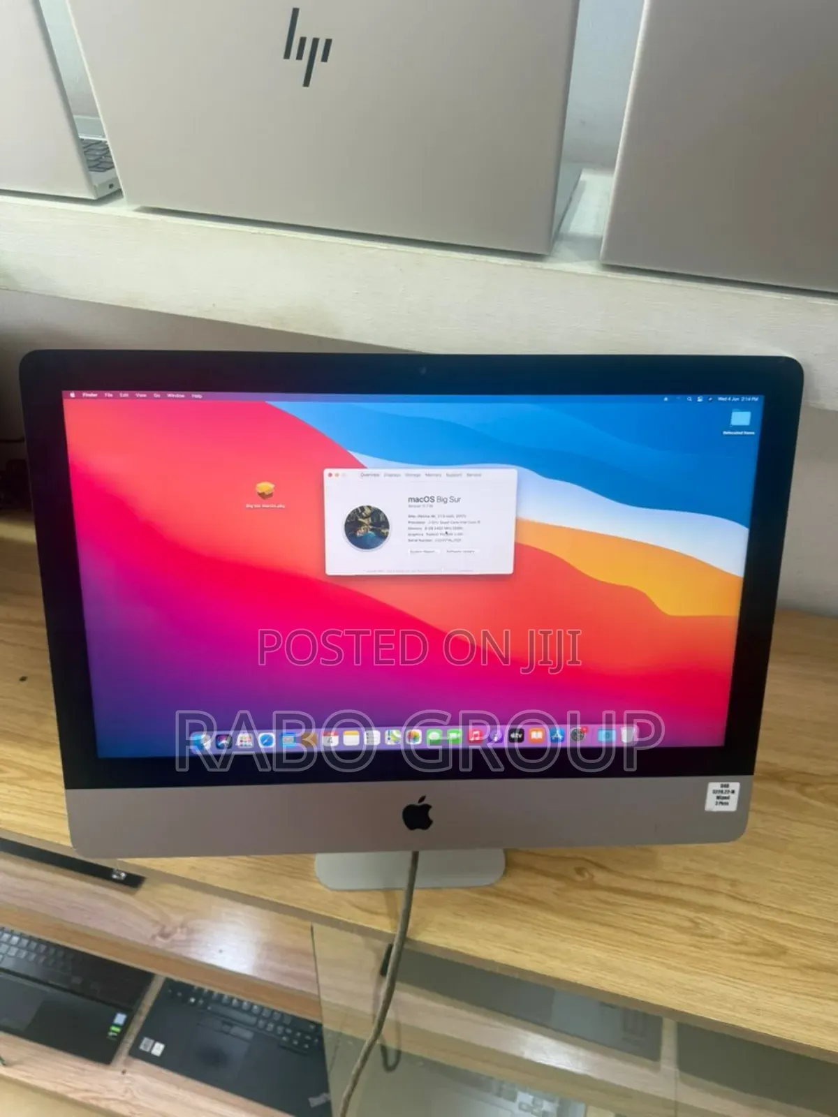 Desktop Computer Apple iMac 8GB Intel Core i5 HDD 1T
