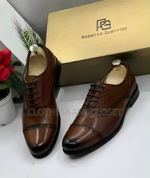 Men's Formal Lace-Up Oxford / Cap-Toe Brogue Shoes