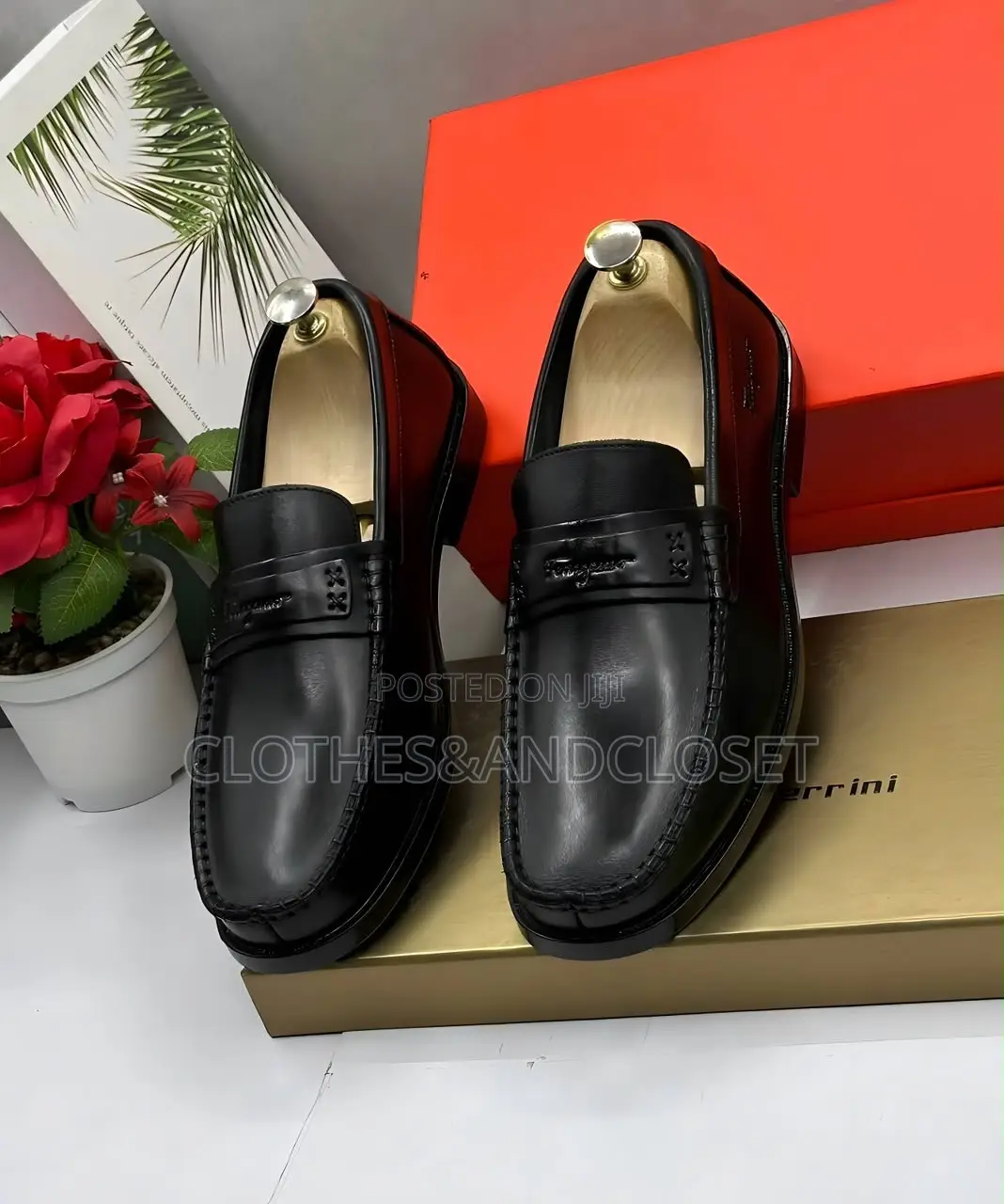 • Salvatore Ferragamo Men's Classic Leather Loafers