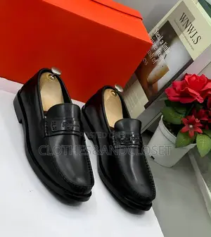• Salvatore Ferragamo Men's Classic Leather Loafers