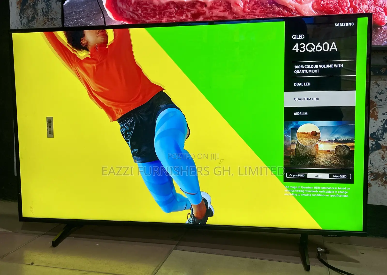 Samsung 43Q60A SMART QLED 43 Inches 4k UHD HDR+ High Color Brightness
