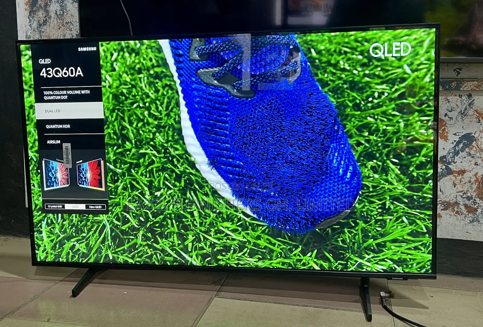 Samsung 43Q60A SMART QLED 43 Inches 4k UHD HDR+ High Color Brightness