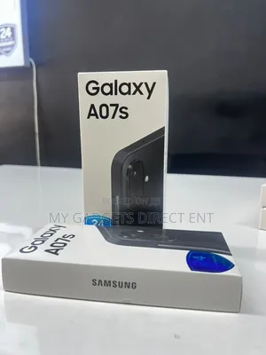 New Samsung Galaxy A07s 64 GB Black