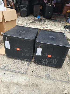 JBL Single Subwoofer 18" Double Bass Speaker.