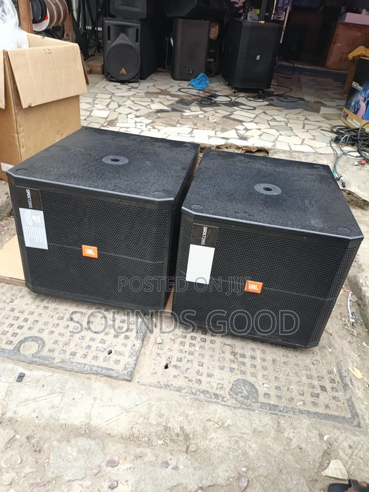 JBL Single Subwoofer 18" Double Bass Speaker.