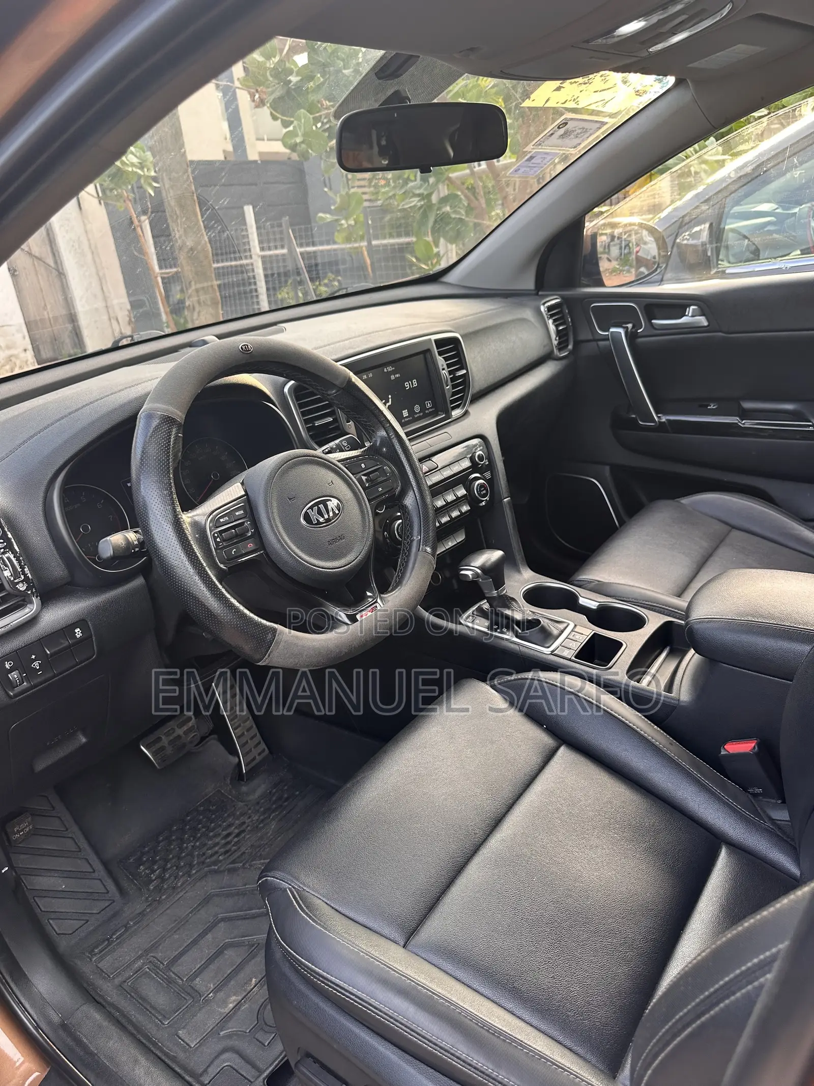 Kia K5 2.0 T-GDI 2016 Brown