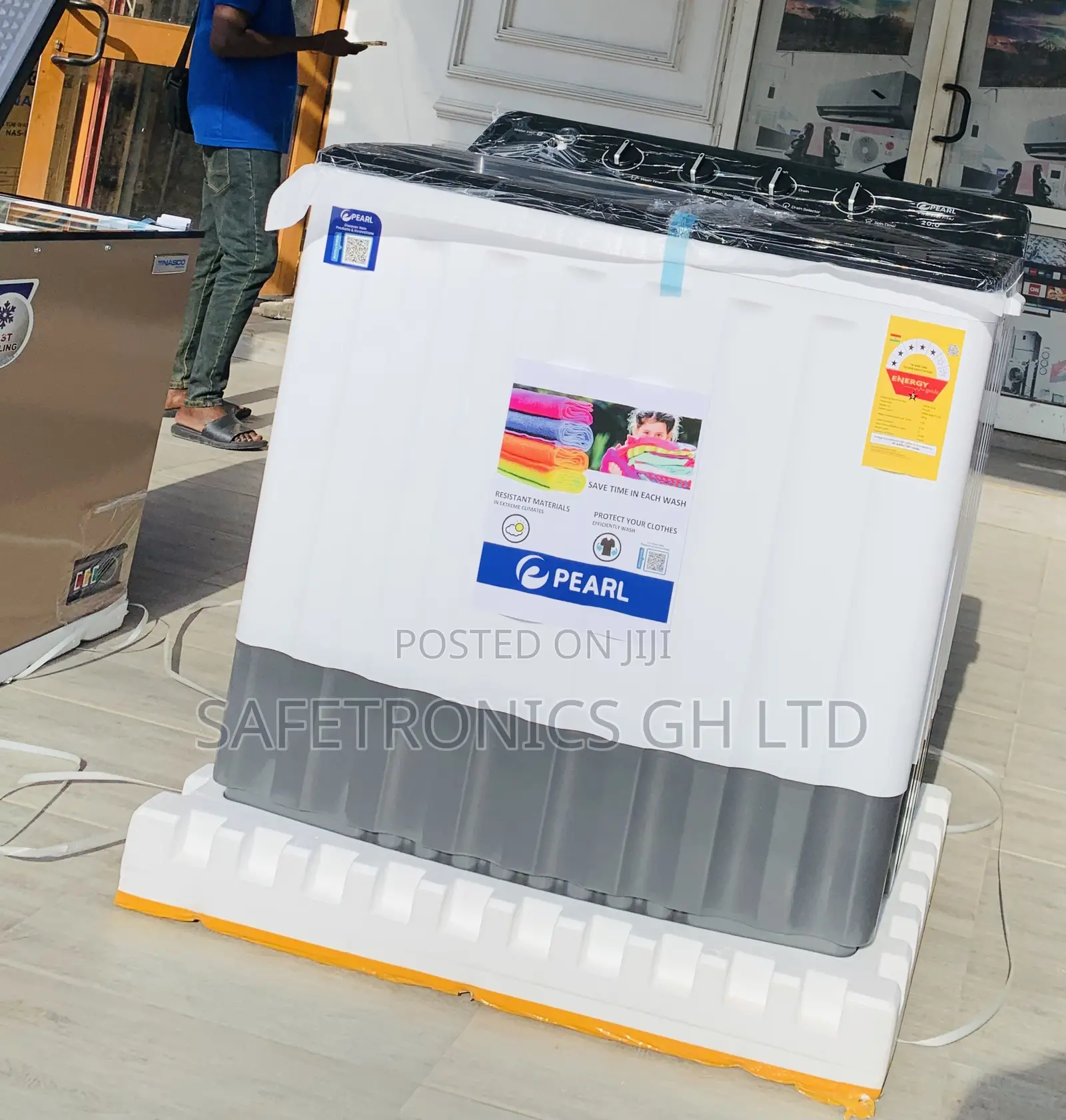 Secure (Aqua-Wave) Whire Pearl 20kg WashingMachine