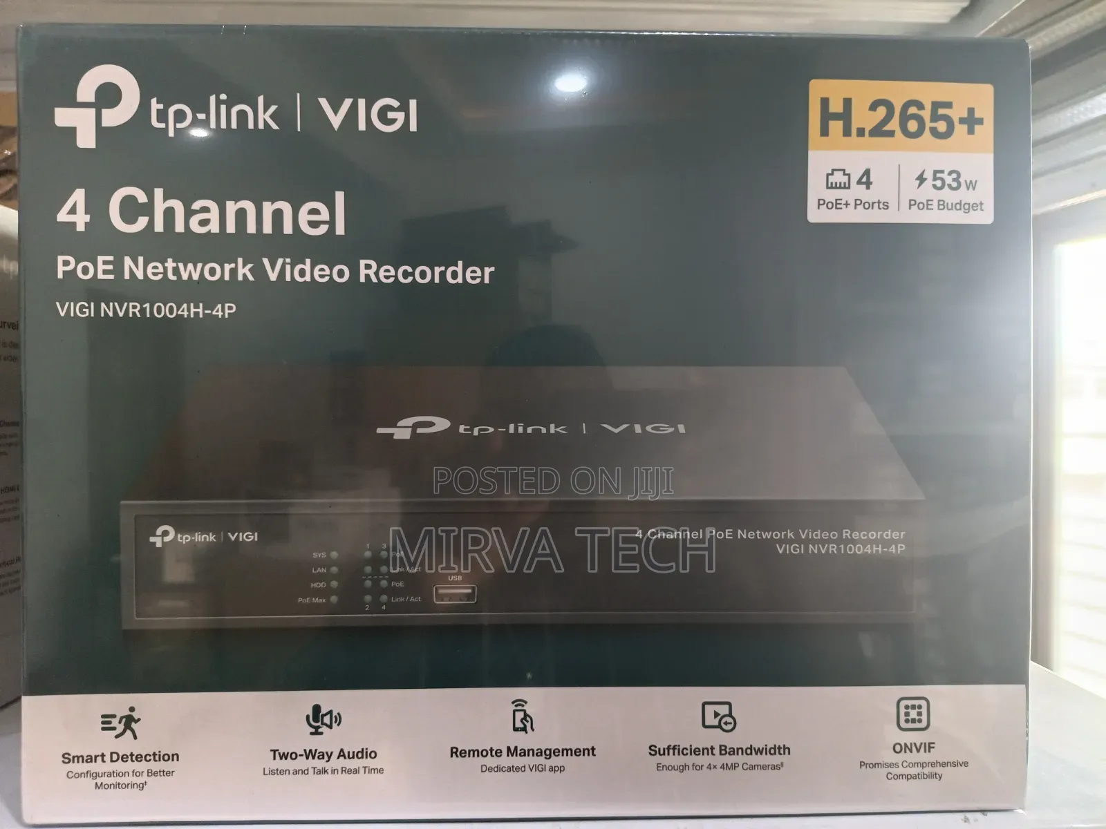 Tp Link Vigi 4ch Poe NVR