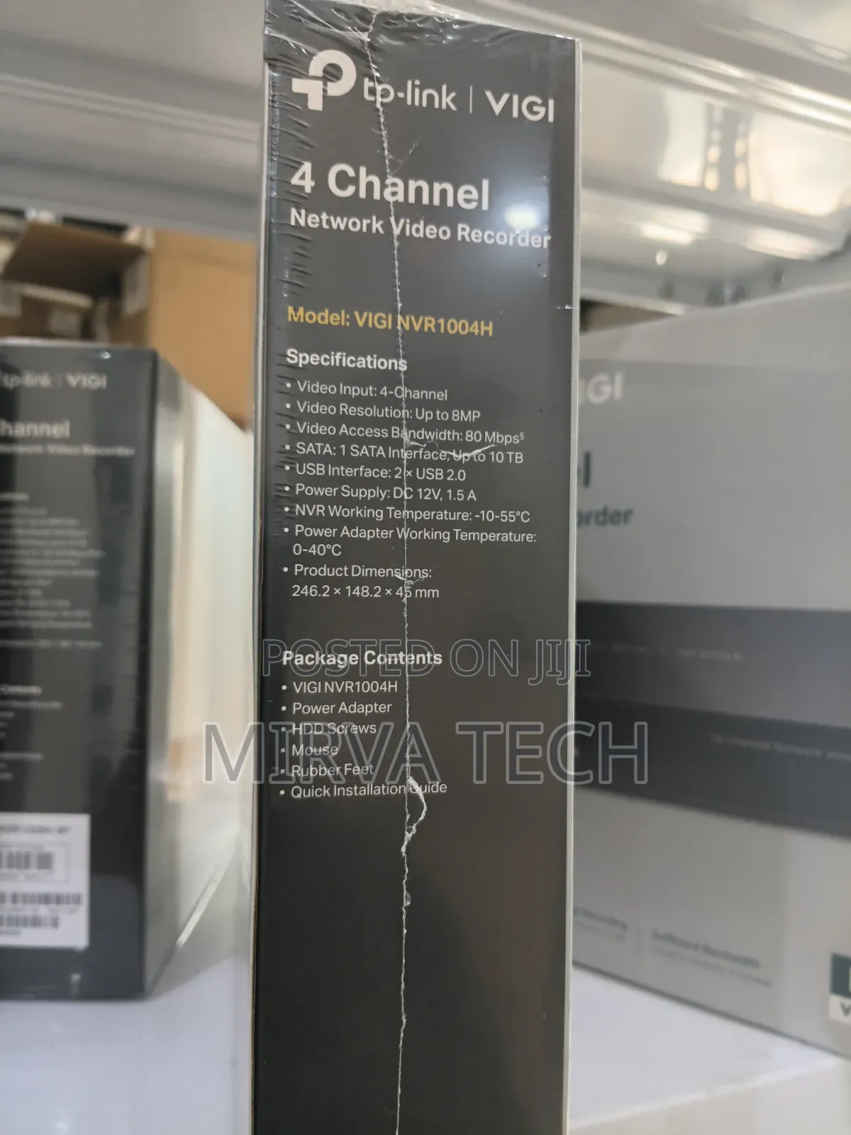 TP-Link VIGI 4- Channel Non-PoE NVR