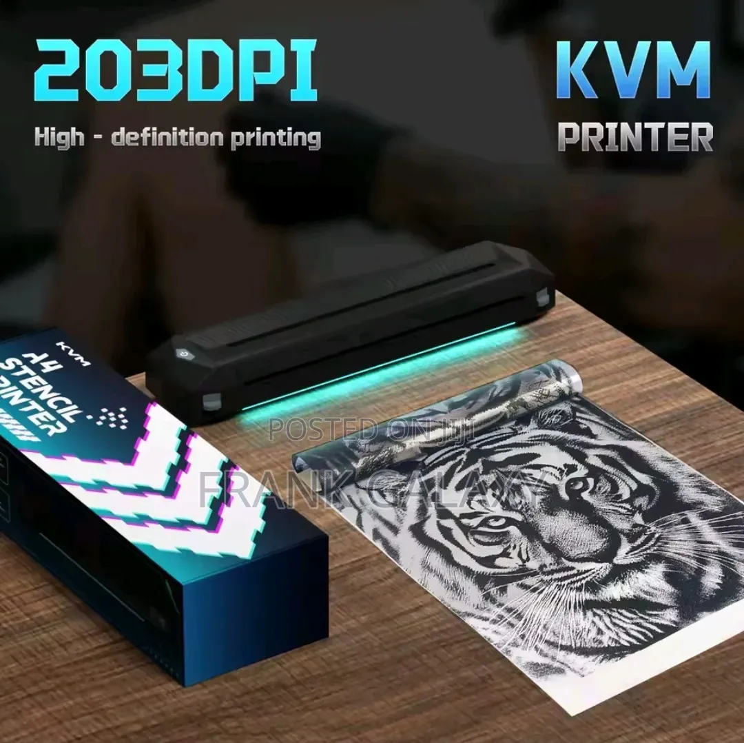 KVM Powerful Wireless Tattoo Printer
