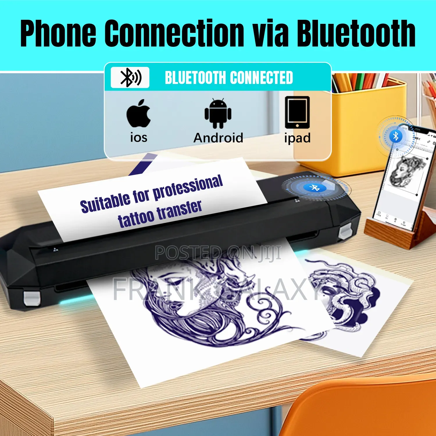 KVM Powerful Wireless Tattoo Printer