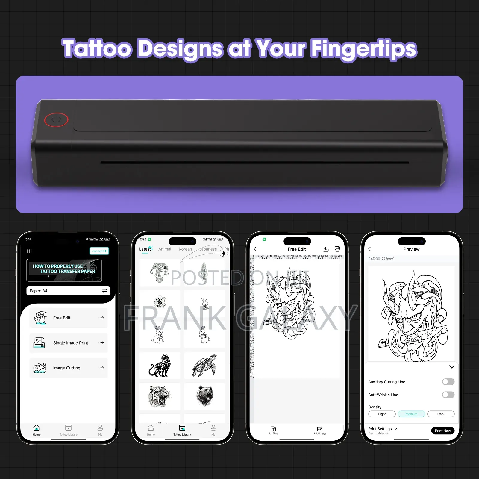 EZ Wireless Tattoo Printer