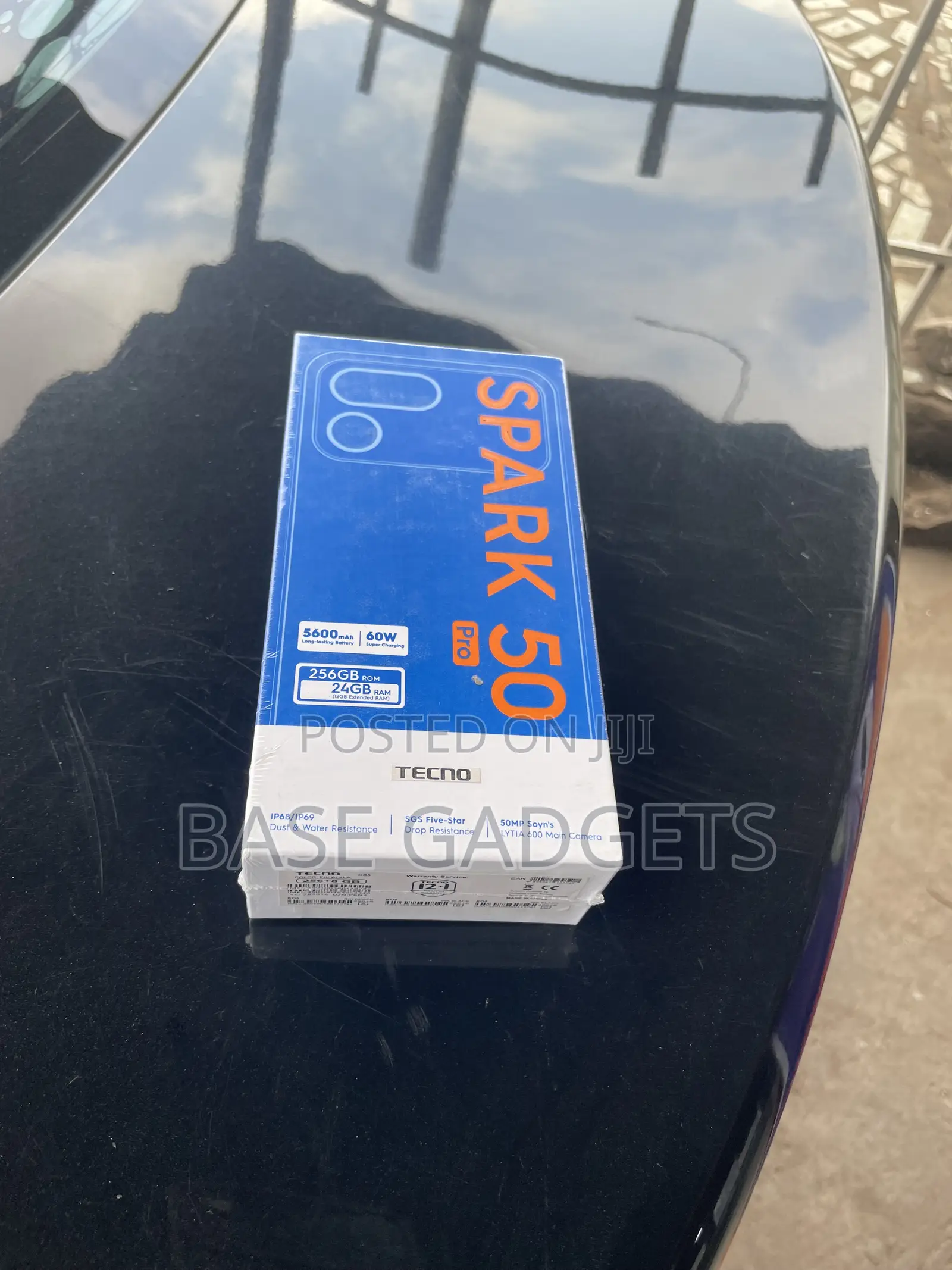 New Tecno Spark 50 Pro 256 GB Black