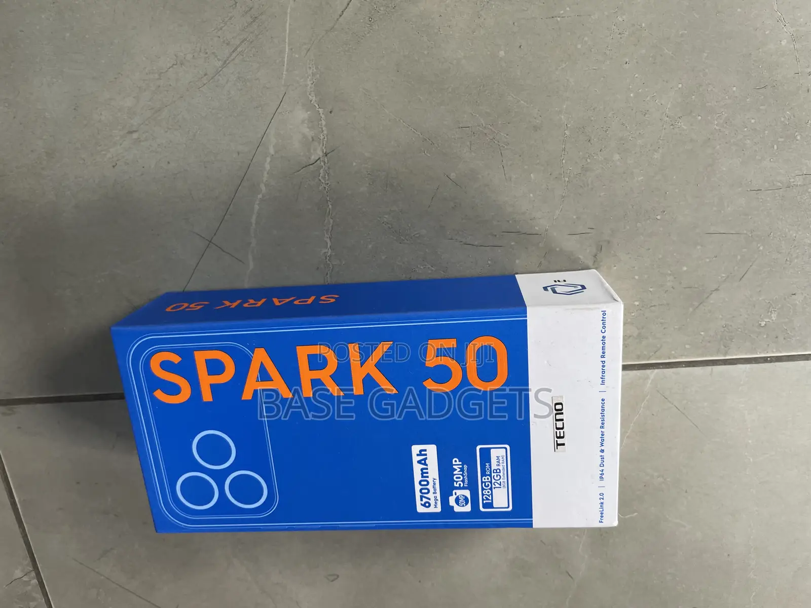 New Tecno Spark 50 128 GB Black