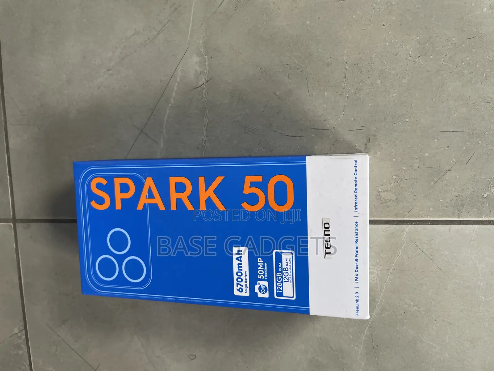 New Tecno Spark 50 128 GB Black