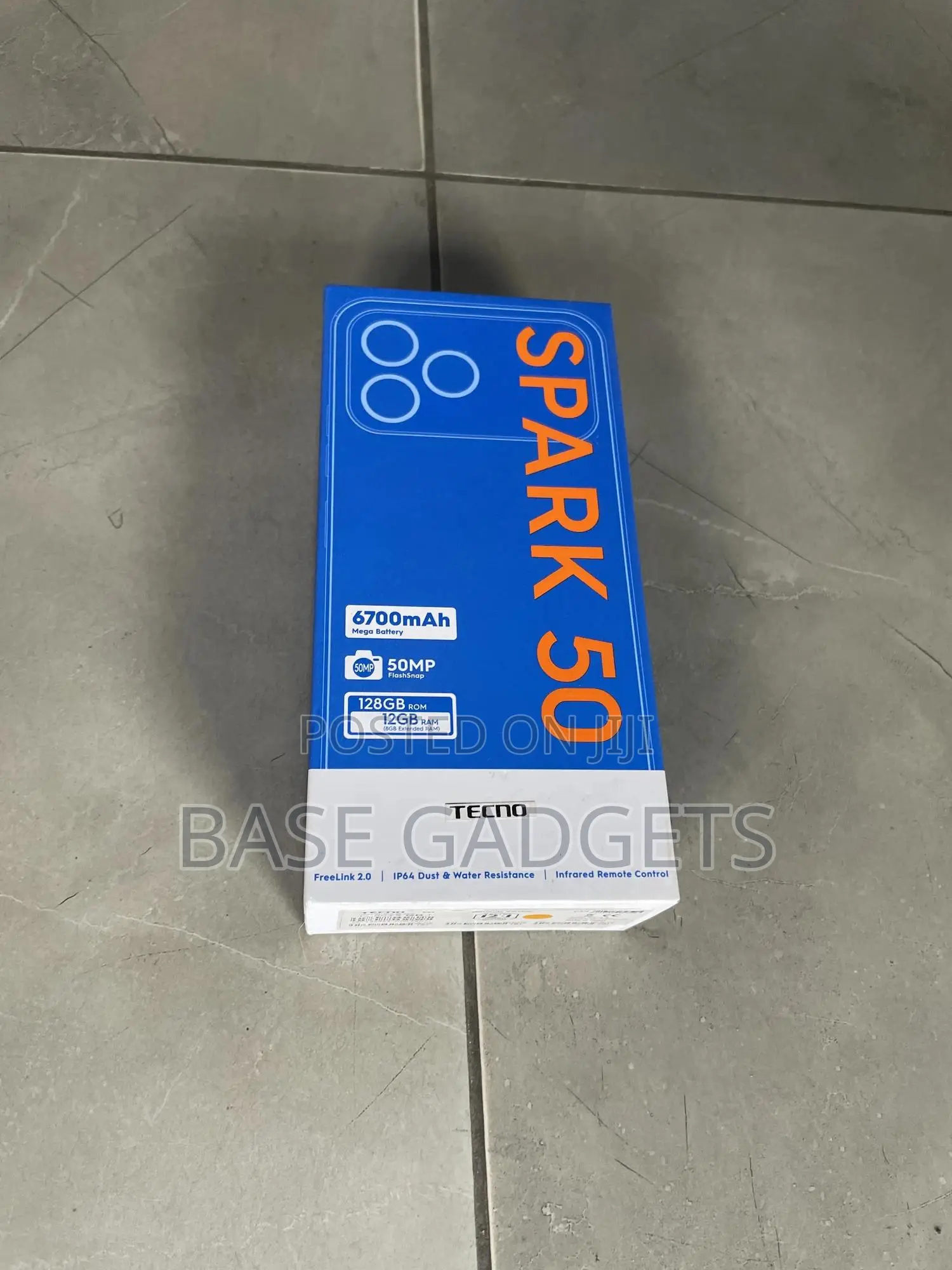 New Tecno Spark 50 128 GB Black