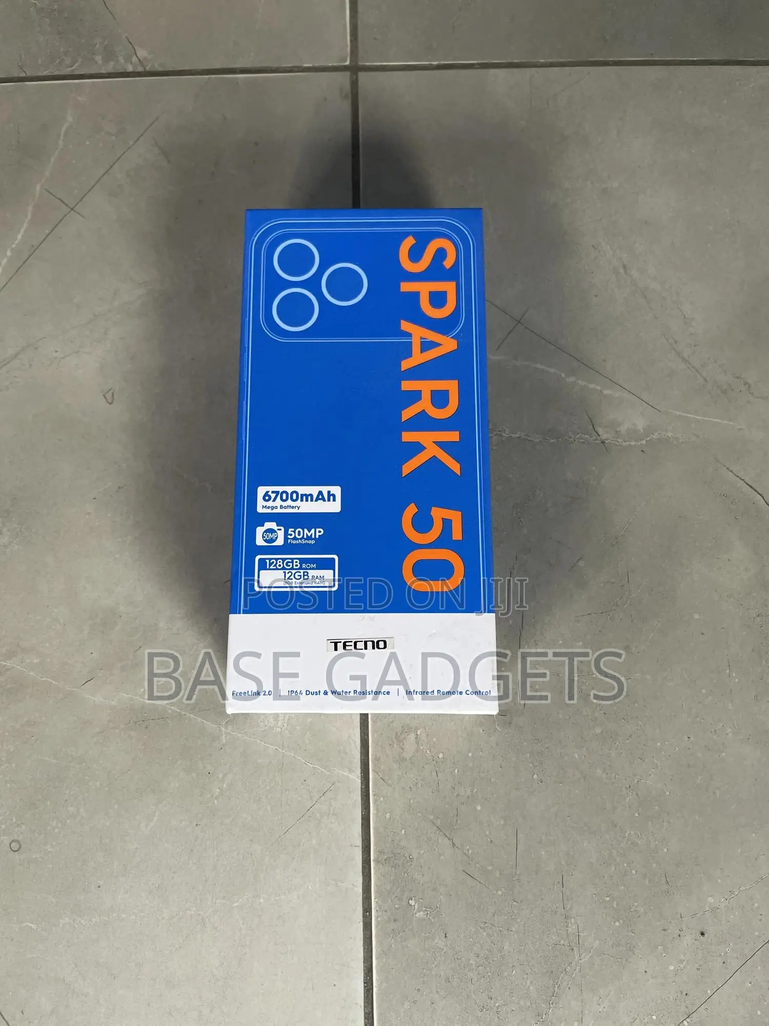 New Tecno Spark 50 128 GB Black
