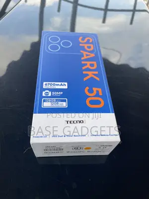 New Tecno Spark 50 128 GB Black