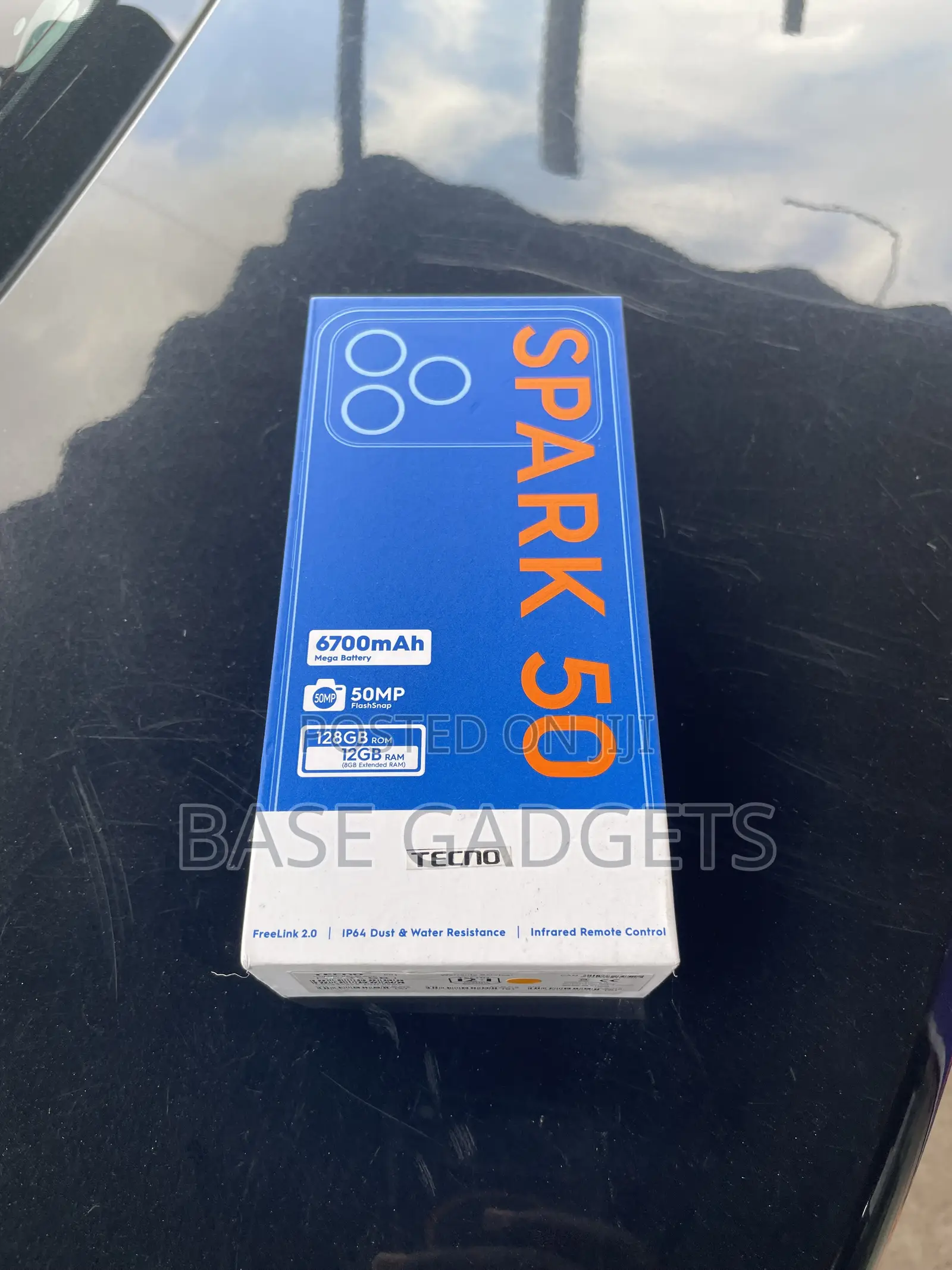 New Tecno Spark 50 128 GB Black