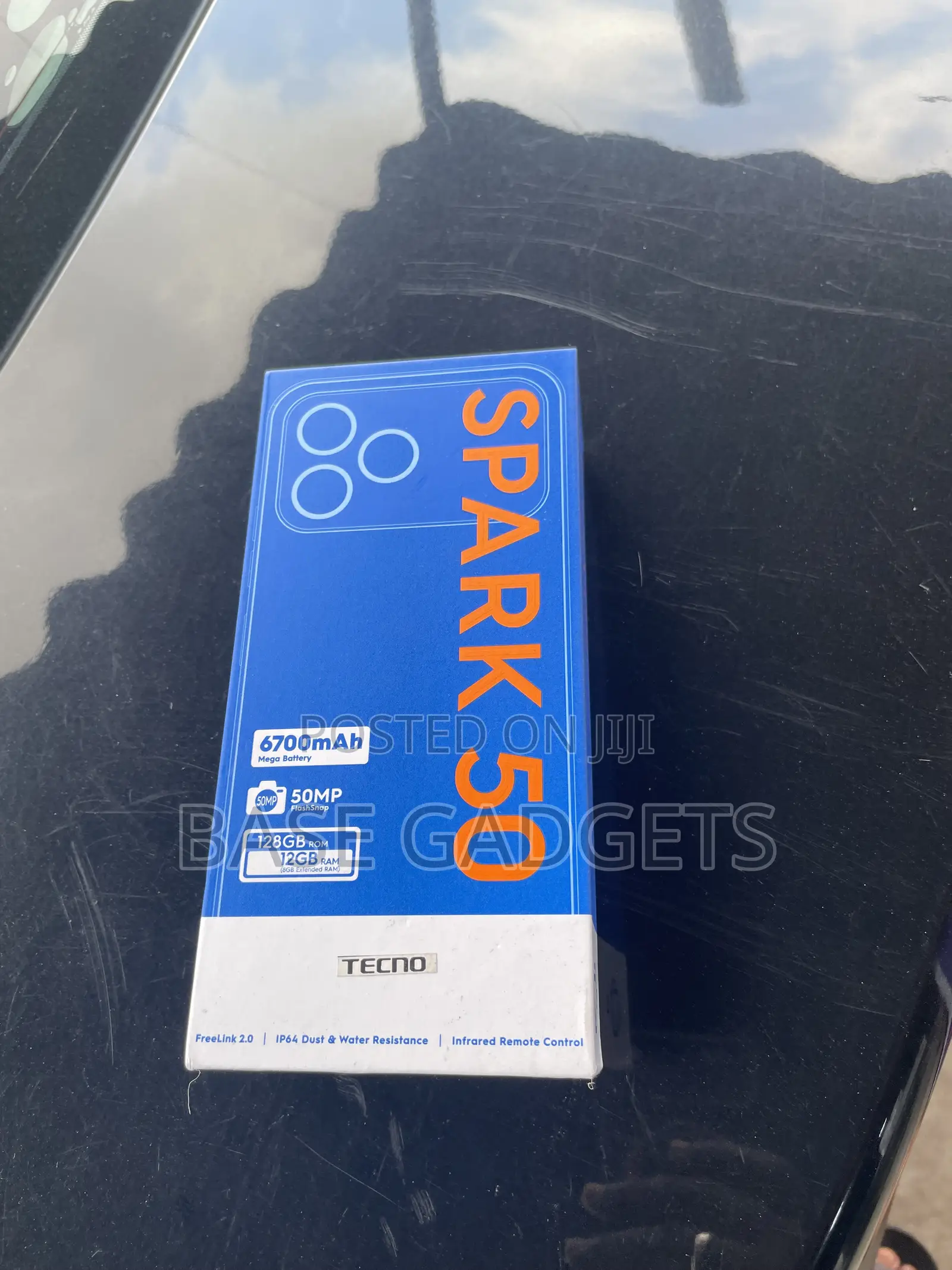 New Tecno Spark 50 128 GB Black
