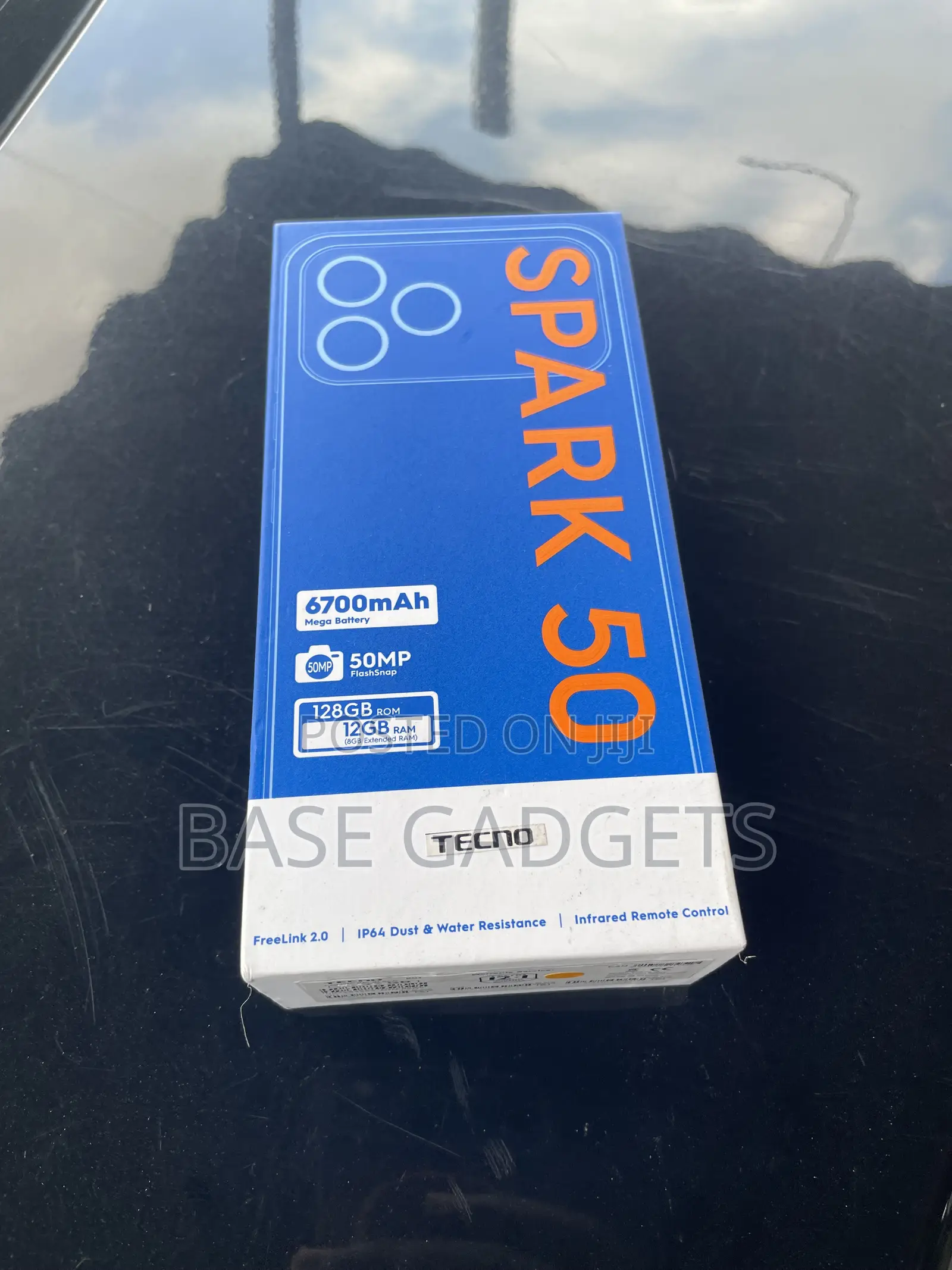 New Tecno Spark 50 128 GB Black