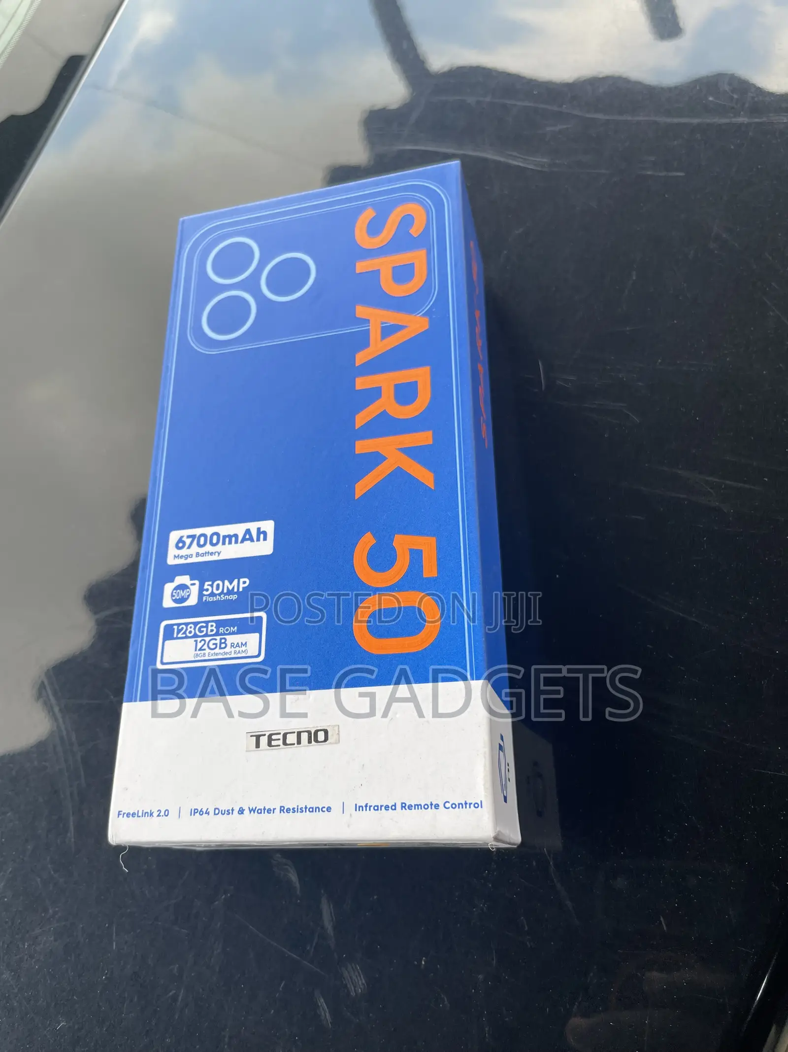 New Tecno Spark 50 128 GB Black