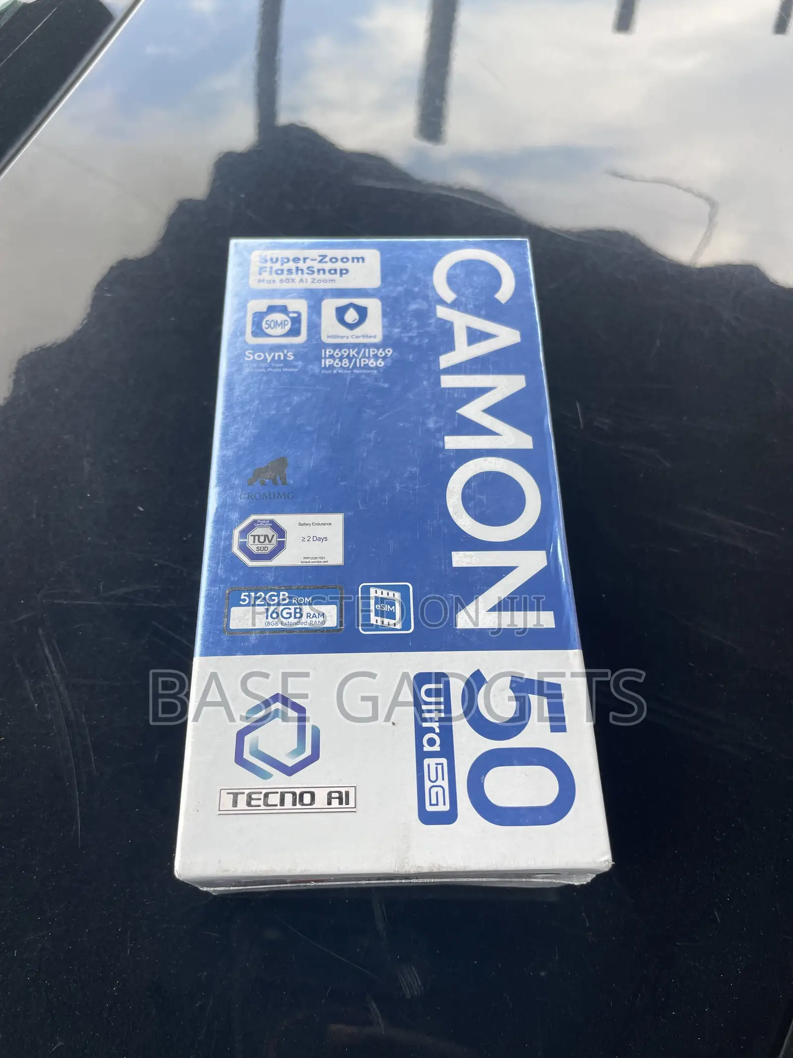 New Tecno Camon 50 Ultra 512 GB Black