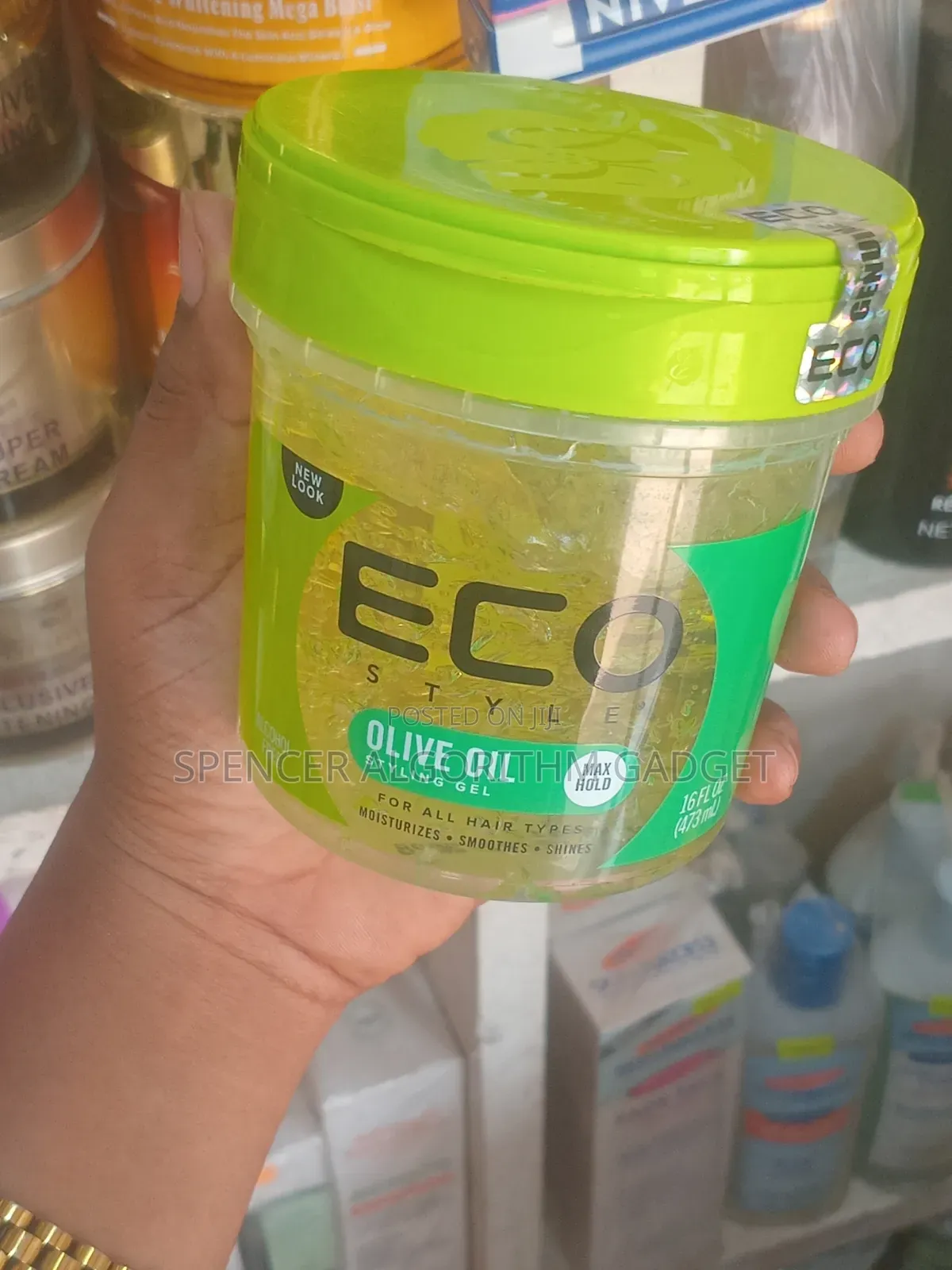 Eco Olive Oil Styling Gel 473ml /Shine & Jam Conditioning Gel 113g.