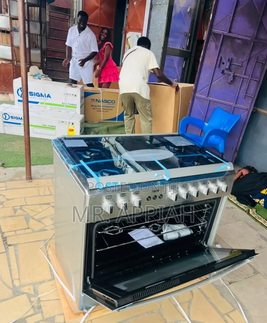 Make Every Meal Memorable With Ferre 4 Gas + 2 Electric Cooker(Gray)