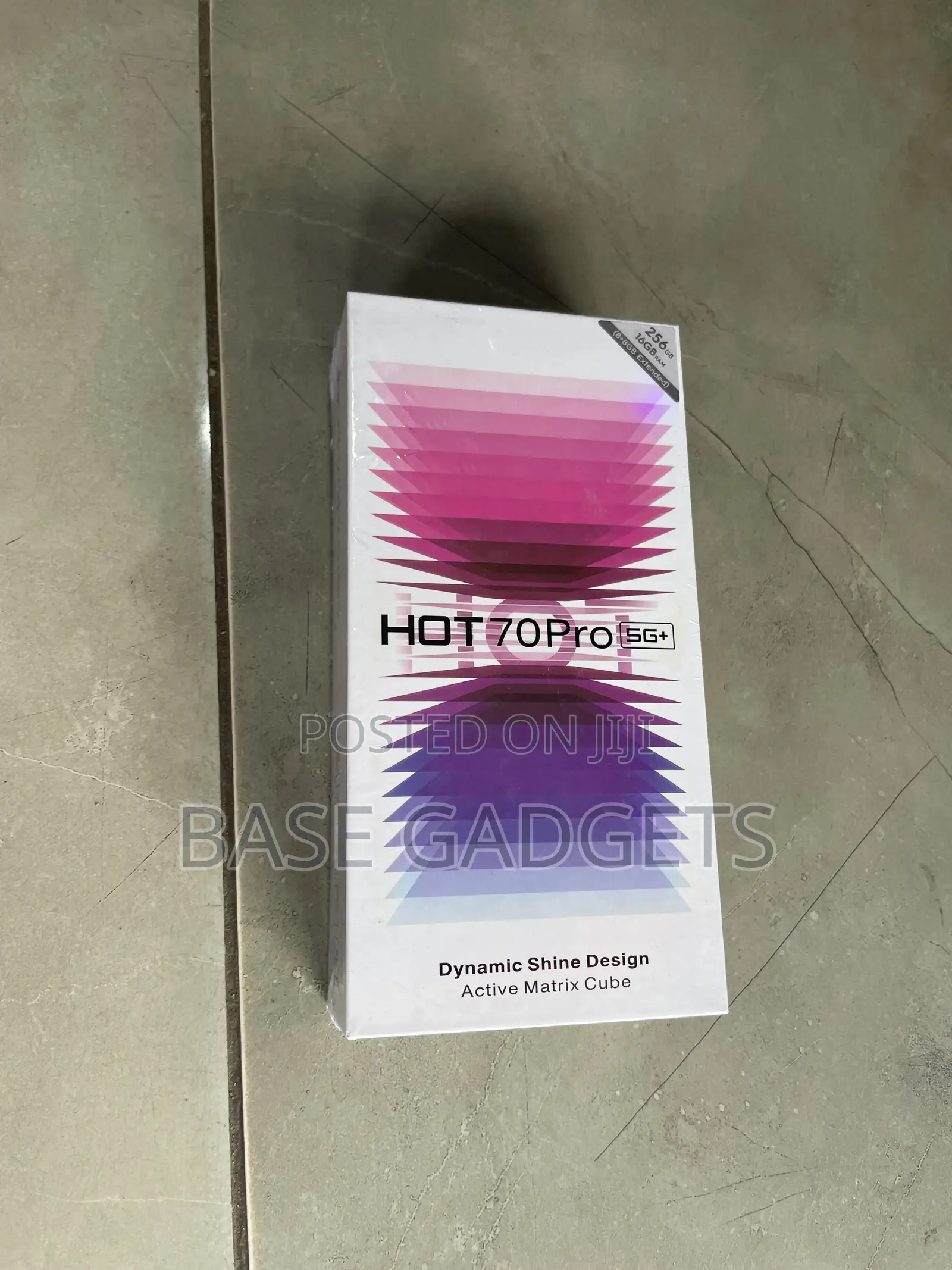 New Infinix Hot 70 Pro 5G+ 256 GB Black