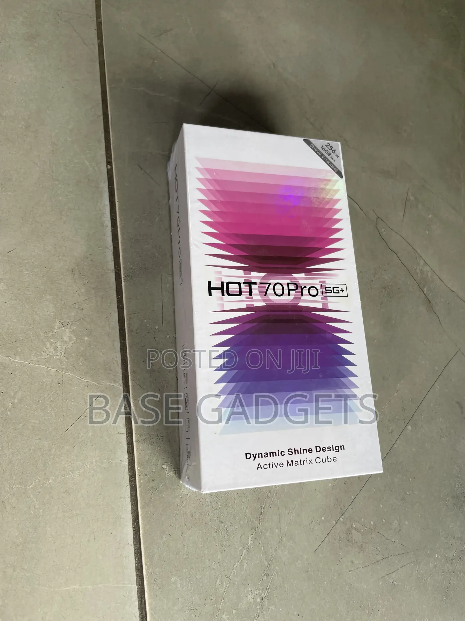 New Infinix Hot 70 Pro 5G+ 256 GB Black