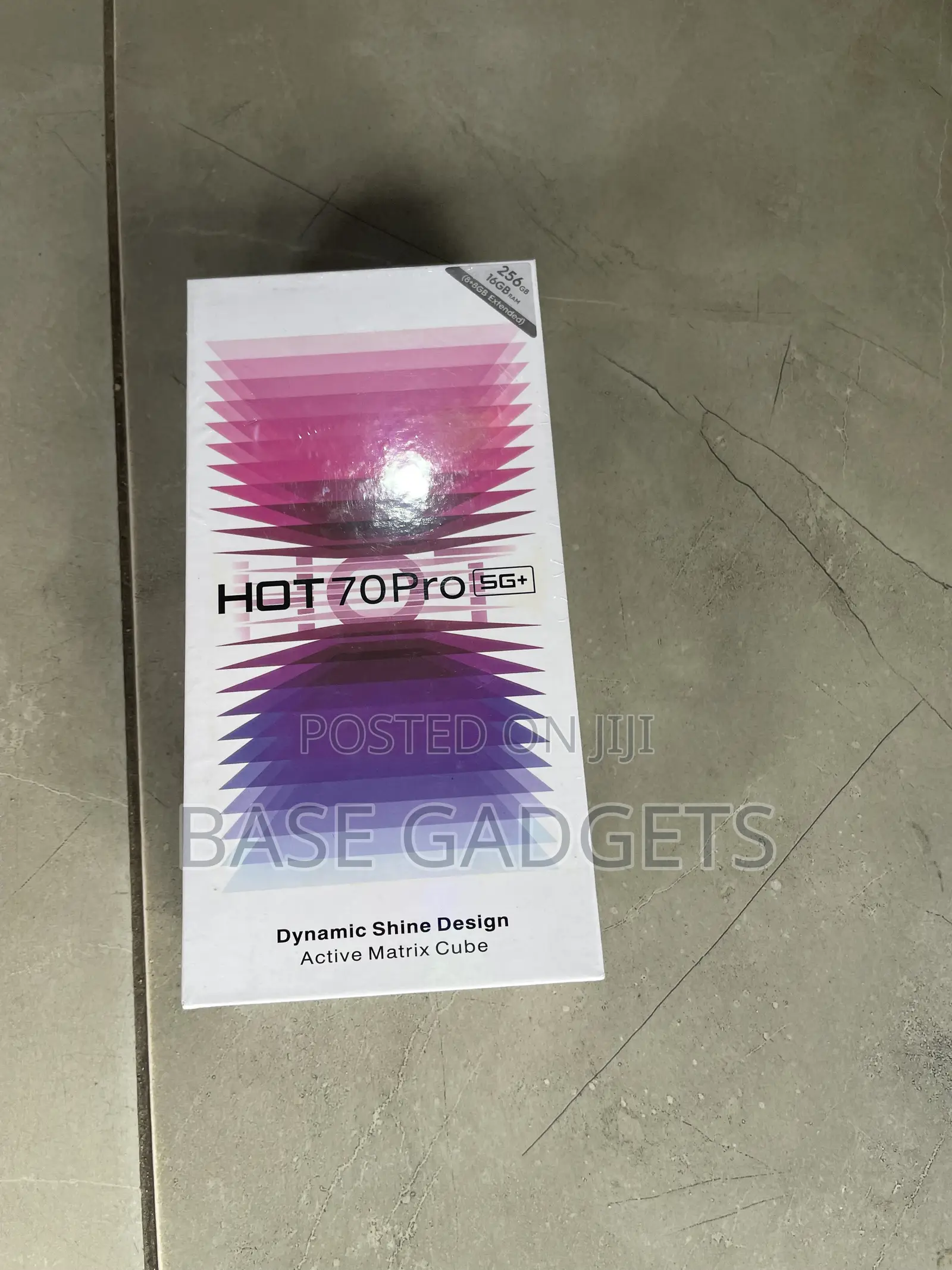 New Infinix Hot 70 Pro 5G+ 256 GB Black