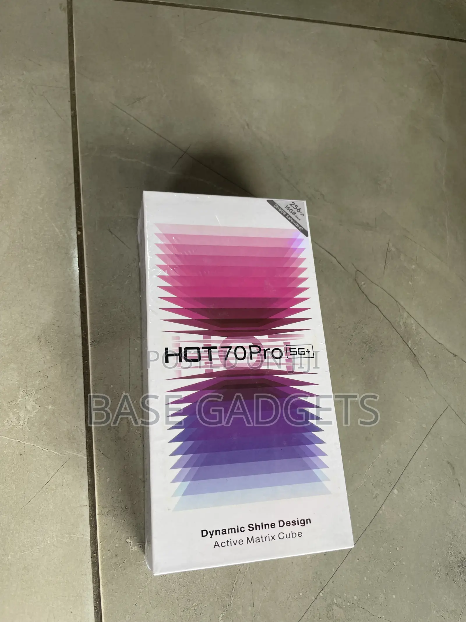 New Infinix Hot 70 Pro 5G+ 256 GB Black