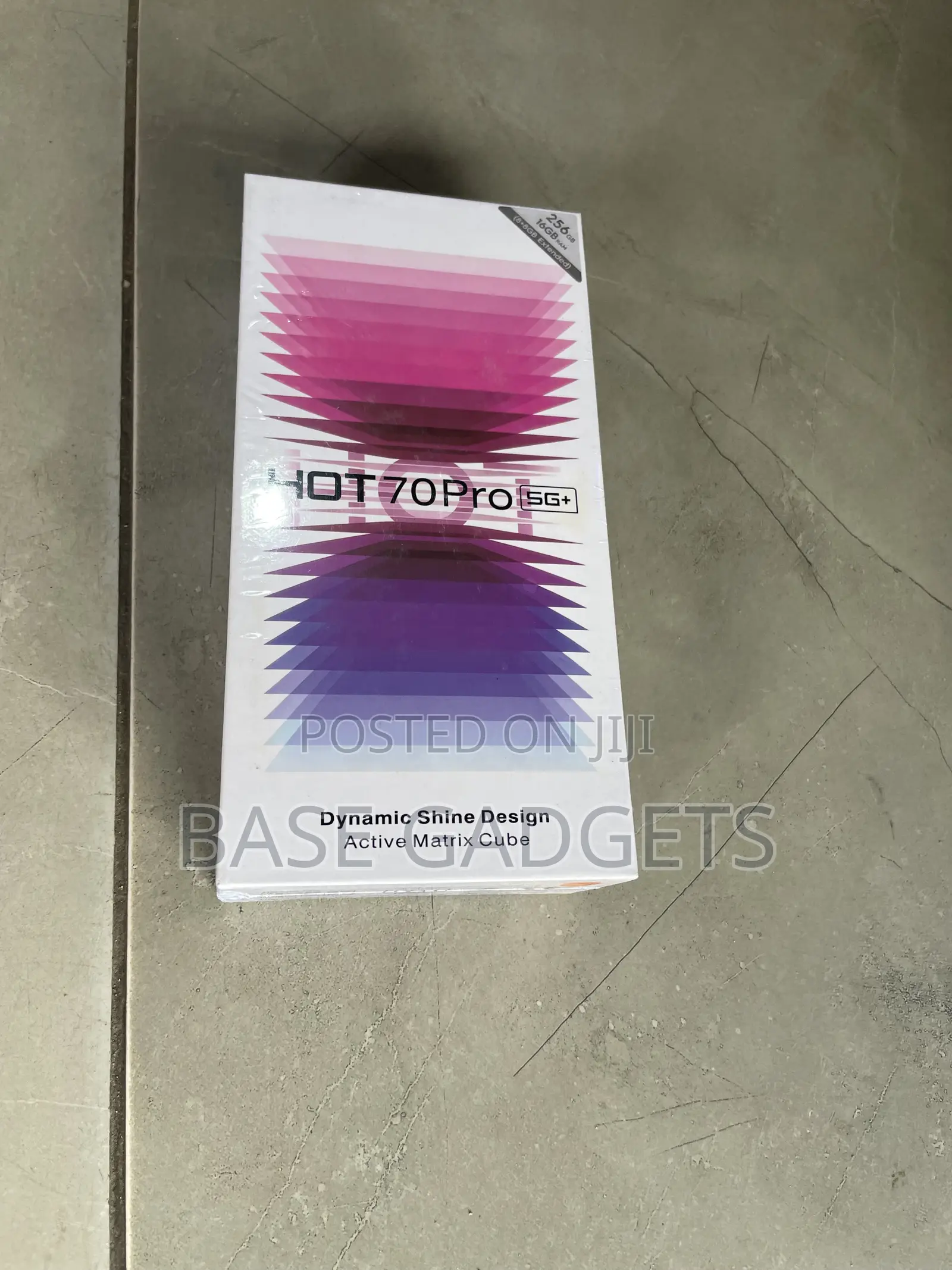 New Infinix Hot 70 Pro 5G+ 256 GB Black