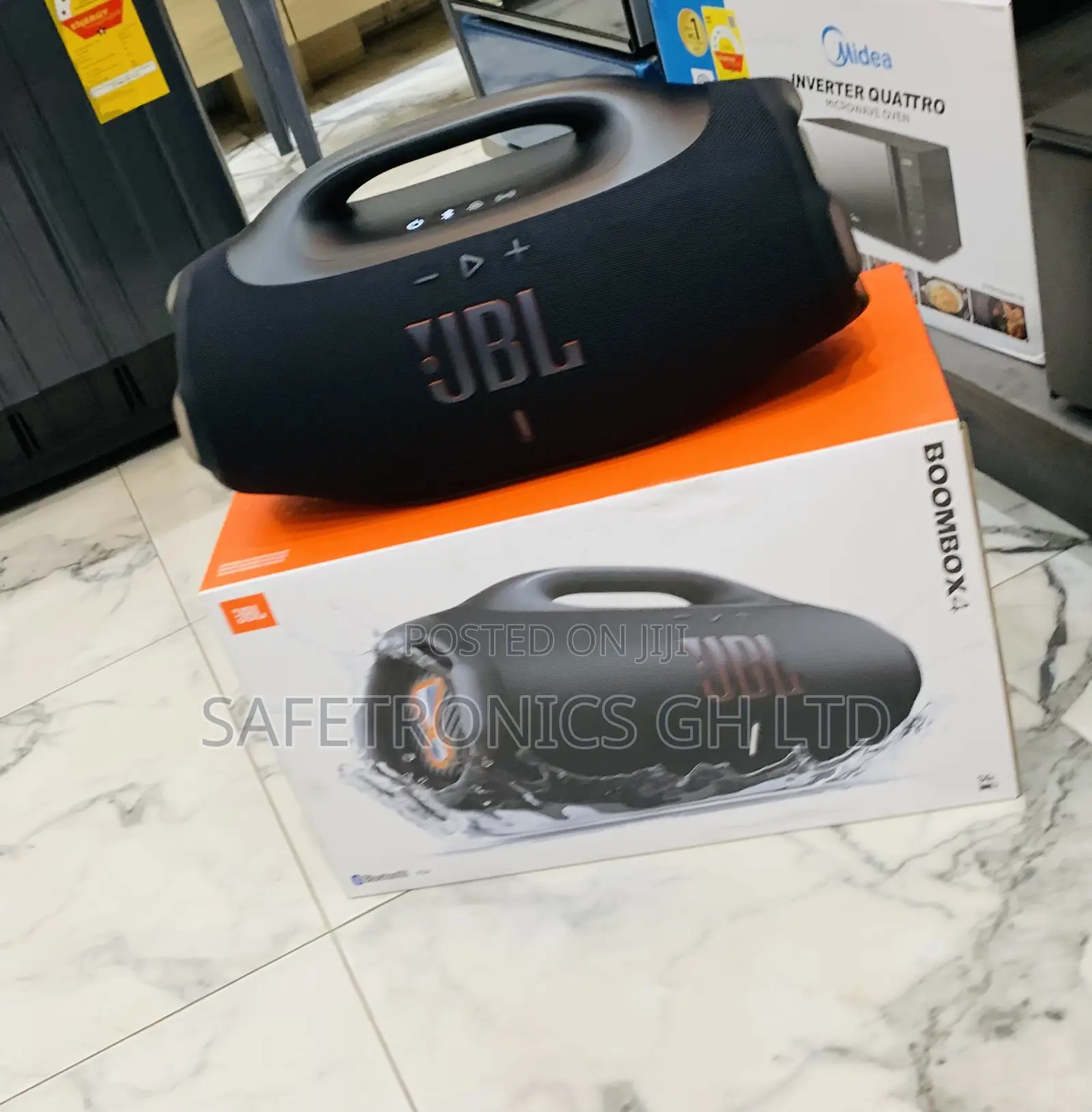 JBL Signature Sound Boombox 4 Black Speaker