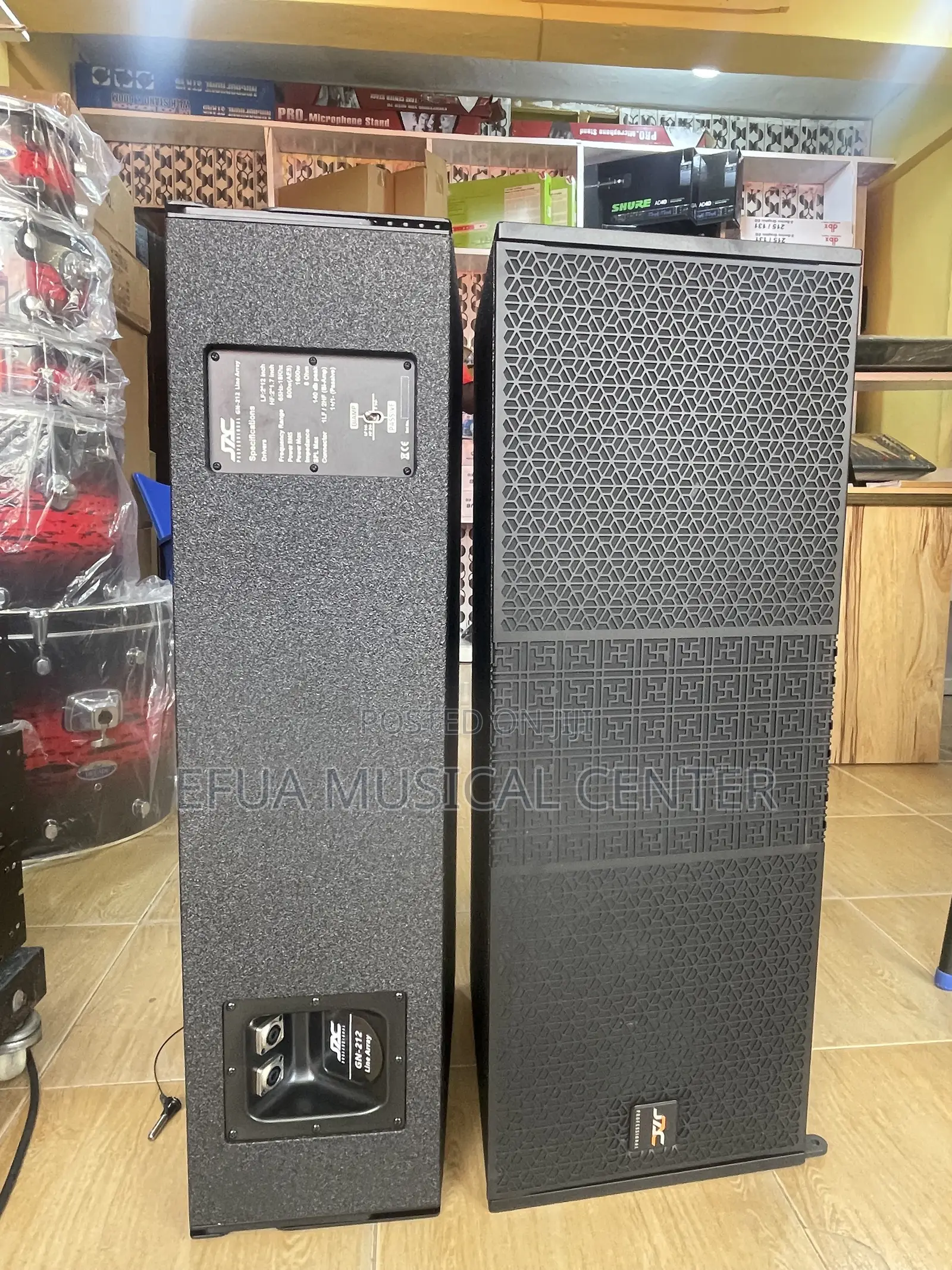 JAC 12inches Line-Array Speaker Pair