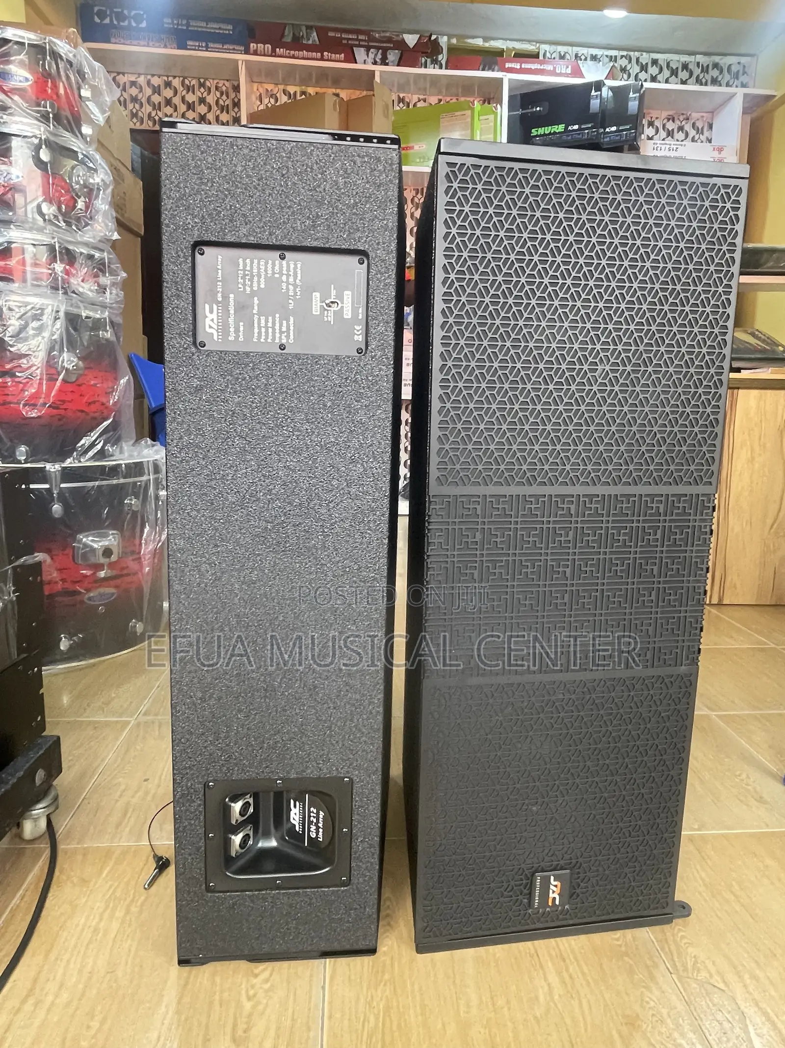 JAC 12inches Line-Array Speaker Pair