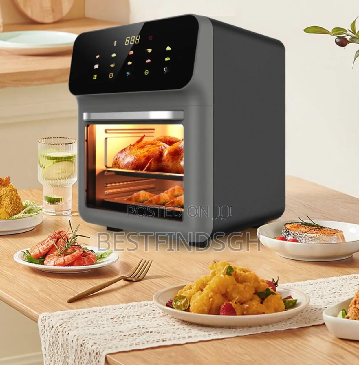 Hoffmans Electronics 12L Digital Air Fryer