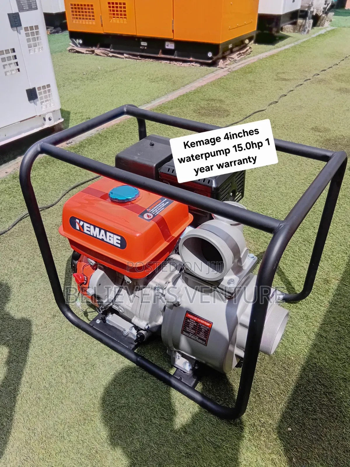 Kemage 15HP 4-Inch Pump – Your Partner for Fast Water Transfer