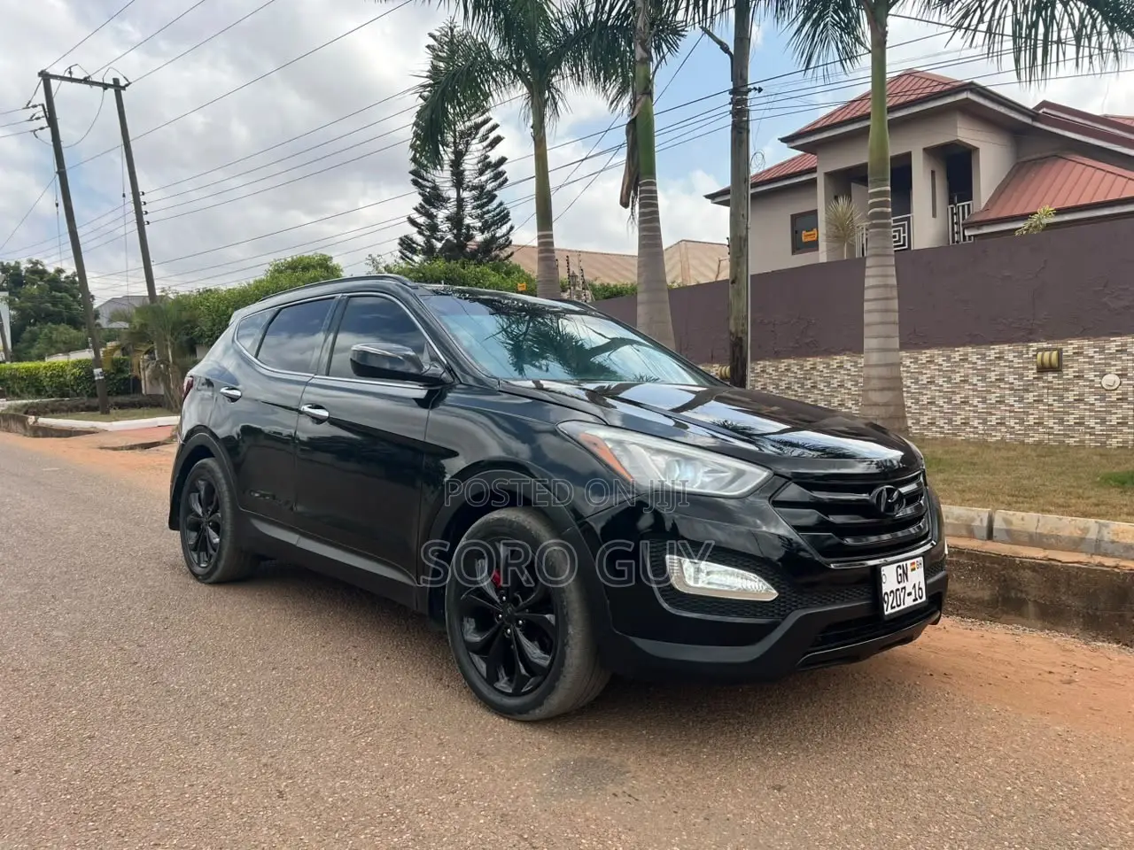 Hyundai Santa Fe 2013 Black
